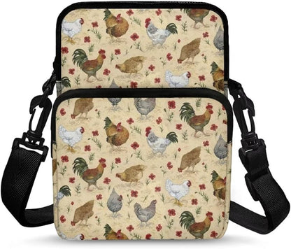 Men's Crossbody Bag, Small Cell Phone Wallet, Women's Shoulder Handbag, Travel Gym Bag