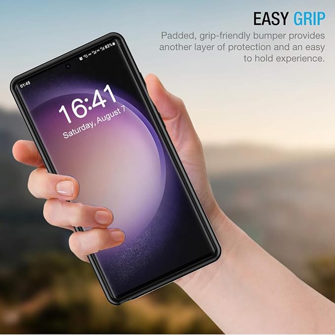 Battery Case for Galaxy S22 Ultra/S23 Ultra,[12000mAh] Portable Protective Smart Wireless Charging Case Support Carplay Compatible with Galaxy S22 Ultra/Galaxy S23 Ultra Battery Case (Black)