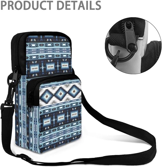 Men's Crossbody Bag, Small Cell Phone Wallet, Women's Shoulder Handbag, Travel Gym Bag