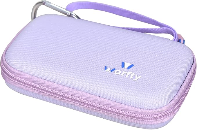Hard Travel Case for SABANI LOVELEDI IAPOS Pxwaxpy OHOVIV FOCHEW Portable Charger Power Bank, Storage Holder for Fast Charging Battery Protective Case (Purple)