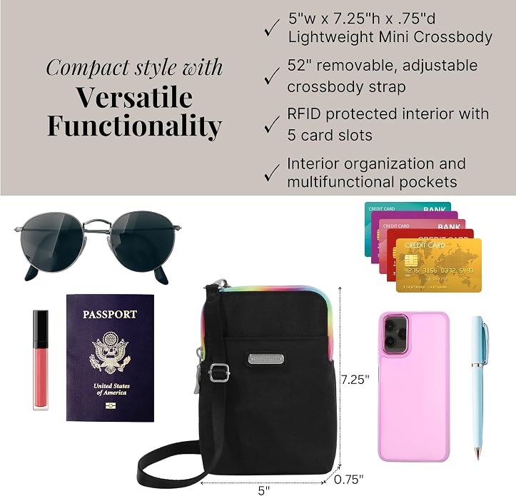 Baggallini The New Classic Collection Take Two RFID Bryant Crossbody