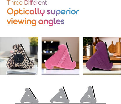 Flippy Original Tablet Pillow Stand & iPad Holder, Gift for Book Lovers & Readers, Multi-Angle Stand with Storage for Lap, Desk & Bed, Compatible with Kindle, Fire, iPad & Samsung, Nebbiolo