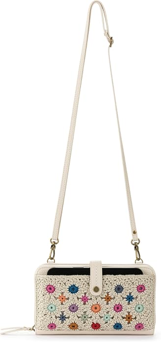 The Sak Iris Smartphone Crossbody Purse - Small Women's Cellphone Bag & Wallet For Everyday- Convertible Wristlet With Zipper