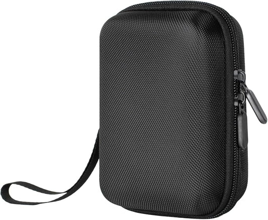 EVA Hard Shell Cable Organizer Travel Case for Cords & Tech Gear | Shockproof Portable Pouch,Fits Charger, USB Cable, Earbuds, SD Cards,Mesh Pockets & Elastic Loops,Compact for Commute, Travel