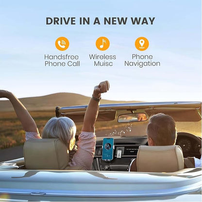 Maedhawk Bluetooth 5.2 Aux Adapter for Car Home Stereo Speaker Headphone, Wireless Audio Receiver with Rotatable 3.5mm Jack, Handsfree Calls, A2DP