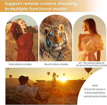 for Sony Tripod Wireless Shooting Grip with Shutter Release - Mini-Tripod with Rechargeable Remote Control for ZV-E10/ZV-E1/ZV-1/ZV-1F/RX100 VII/RX0 II/A6700/A6400/A6600/A7 III/FX3/FX30 - for Vlogging