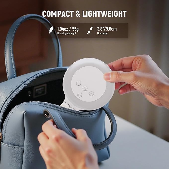 NEEWER Entry Level Version 3.8" Ring Light, 3W Clip on Phone Selfie Lighting for iPhone Laptop Desk Computer Webcam Video Conference Zoom Vlog Recording Streaming Makeup, 3 Modes CRI80 600mAh, NR5