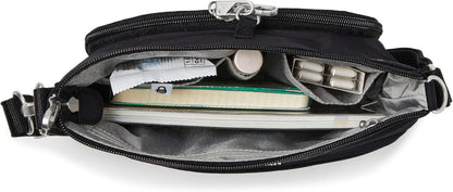 Baggallini womens Securtex Anti-theft Memento Crossbody Bag