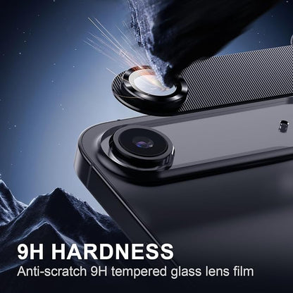 Korecase for iPhone Air Camera Lens Protector -[Strong Adsorption][Case Friendly] Metal Tempered Glass Rear Camera Cover for iPhone 17 Air -Grey