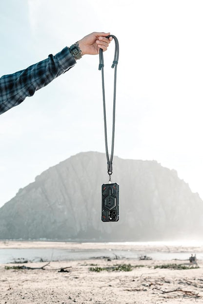 URBAN ARMOR GEAR UAG Crossbody Phone Lanyard, 10mm/7mm Adjustable Paracord Body Strap Civilian