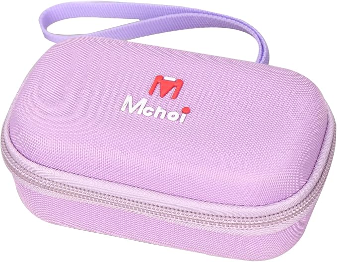 Mchoi Hard Storage case for Anker Power Bank USB C Charger Block, 3-in-1 5,000mAh Portable Charger (Purple)