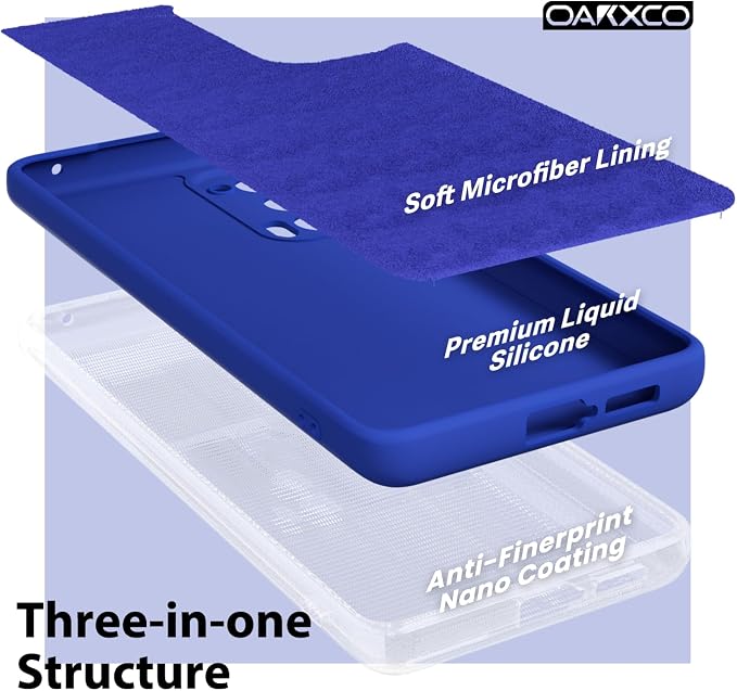 oakxco for Motorola Moto Edge 2021/Edge 2021 5G UW Phone Case Liquid Silicone, Thin Slim Soft Rubber Gel TPU Plain Simple Cover for Women, Matte Solid Color, Lilac Light Purple Lavender Wine
