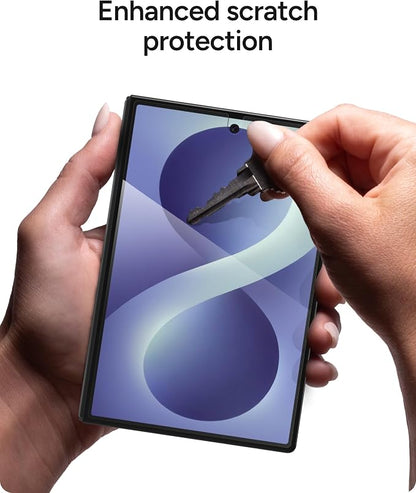 ZAGG Glass Elite Samsung Galaxy Galaxy Z Fold8 Screen Protector | Front Screen, 5x Stronger Tempered Glass, Fingerprint Scanner Compatible, 30% Recycled Glass, InvisibleShield, Easy Install