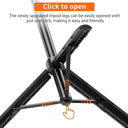 VRIG TP21 54inch Telescopic Selfie Stick Long with Tripod, Waterproof Hand Grip with 1/4" Screw for Insta360 X5/X4 /X3/X2 /ACE PRO, DJI Osmo Action 5Pro/4/3,Pocket 3,GoPro Hero 13 12 11 10 9