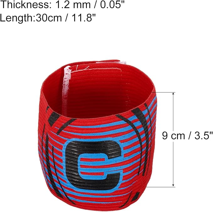 PATIKIL Captain's Armband Letter C Elastic Arm Band for Team Training