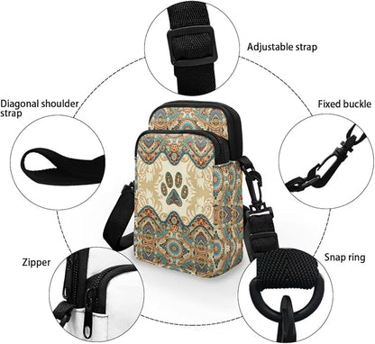 DISNIMO Small Crossbody Bags for Women Trendy Cross Body Cell Phone Shoulder Bags Purses with Adjustable Strap