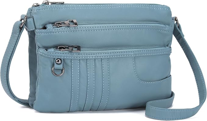 MINICAT Multiple Pockets Small Crossbody Purse Cell Phone Purse Shoulder Bags for Women Cross Body Bag for Woman
