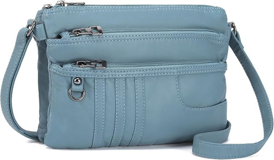 MINICAT Multiple Pockets Small Crossbody Purse Cell Phone Purse Shoulder Bags for Women Cross Body Bag for Woman