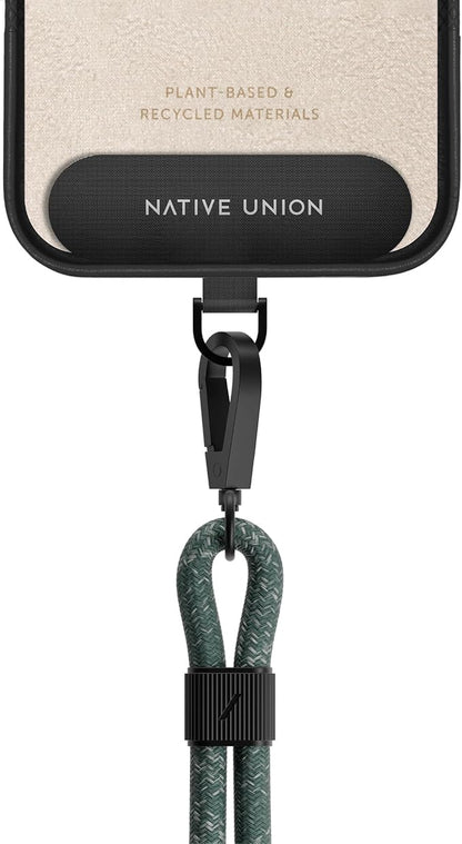 Native Union Sling – Adjustable & Detachable Phone Strap – Compatible with iPhone 16, 15, 14, 13 and most Smartphones – Made with 100% Durable & Recycled Materials (Slate Green)