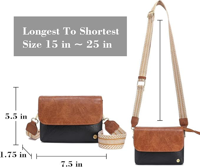 MINICAT RFID Blocking Small Crossbody Bags for Women Vegan Leather Mini Travel Purses Cell Phone Purse Cross Body Bag