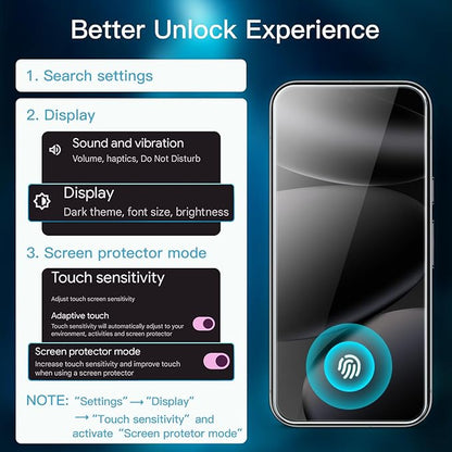 JETech Screen Protector for Google Pixel 10 Pro, 2+2 Pack | with Camera Lens Protector, HD Clear Tempered Glass, Anti-Scratch Protection, Easy Installation Tool