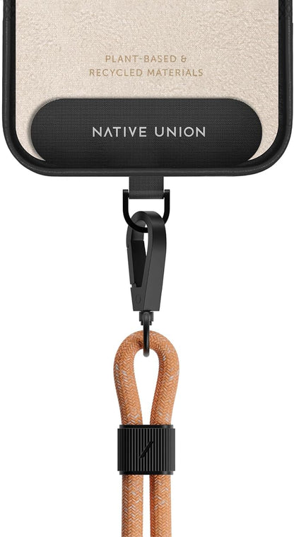 Native Union Sling – Adjustable & Detachable Phone Strap – Compatible with iPhone 16, 15, 14, 13 and most Smartphones – Made with 100% Durable & Recycled Materials (Apricot Crush)