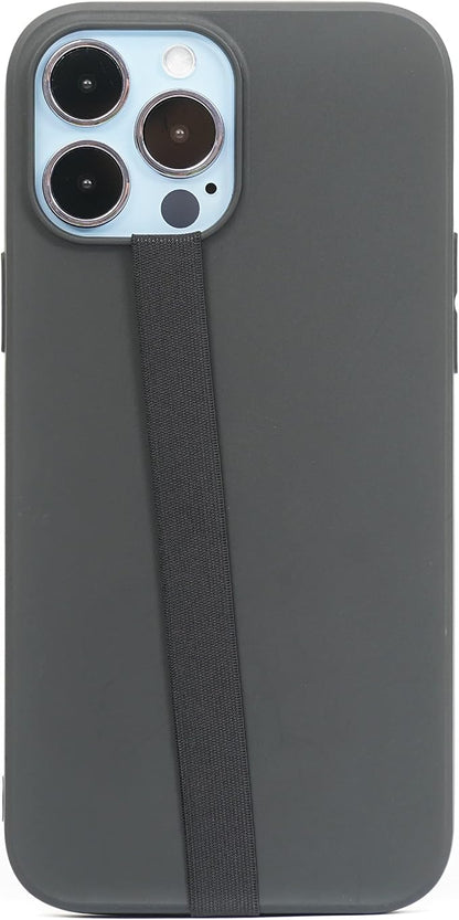 TFY Elastic Phone Strap, Universal Slim Hand Finger Grip, Non-slip Cell Phone Holder, fit Most Smartphones Case - 2 Pieces