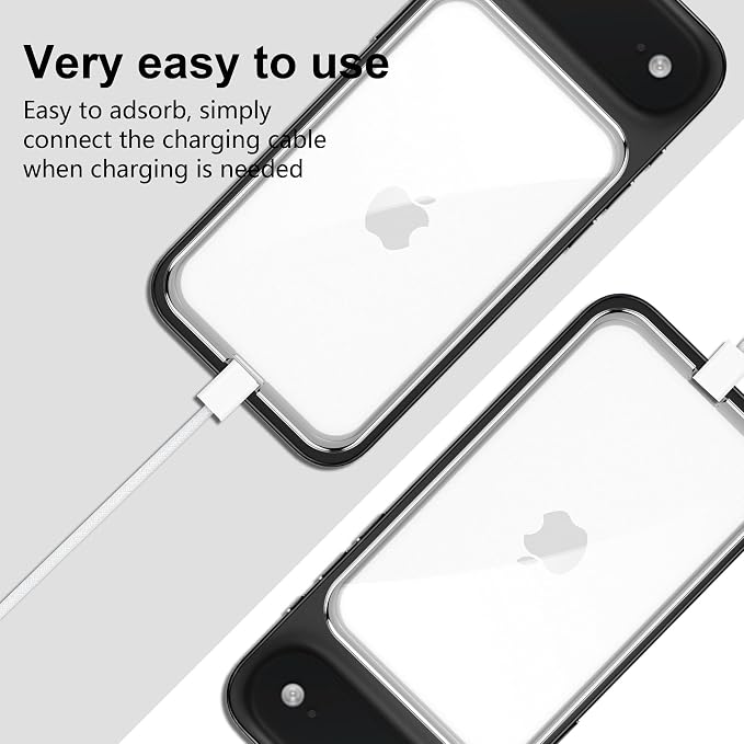 TPU Case Compatible with Apple iPhone air MagSafe Battery(2025), Scratch & Shatter Resistant, Clear