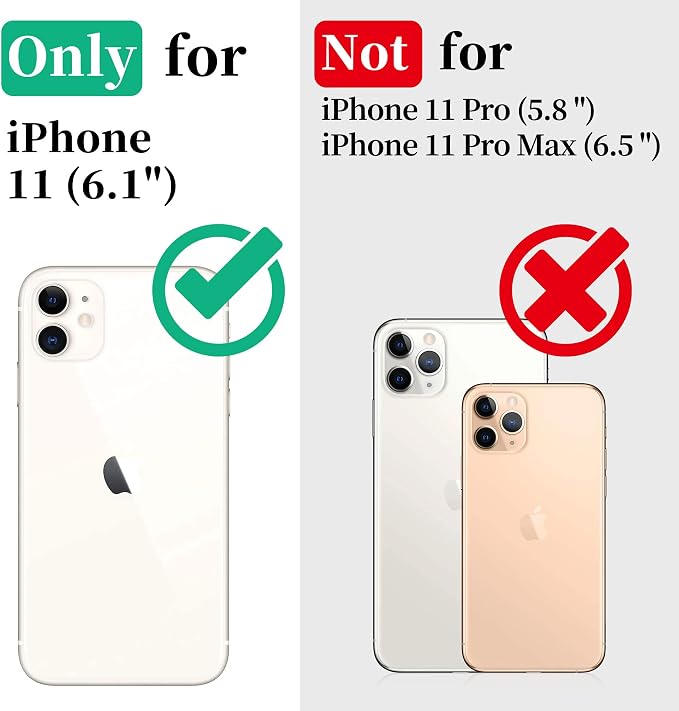 Cozycase Compatible with Waterproof iPhone 11 case, Built-in Screen Protector, Full-Body Rugged Bumper Sealed Case Cover, Shockproof Dustproof Waterproof Case for iPhone 11 6.1 inch (Blue)
