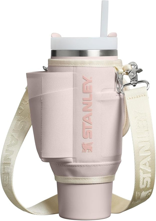 STANLEY All Day Quencher Carry All for 40 oz Tumbler with Handle | Crossbody Bag with Phone Holder Pocket, Card Sleeve & Detachable Strap | Water Bottle Carrier Bag | BPA-Free |