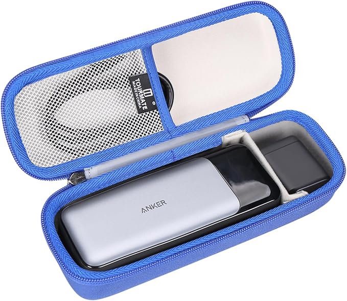 Tourmate Hard Storage Case for Anker 737 Power Bank (PowerCore 24K) / 715 Charger (Nano II 65W) Combo,Travel Case for Prime Power Bank 20,100mAh—27,650mAh（Case Only）