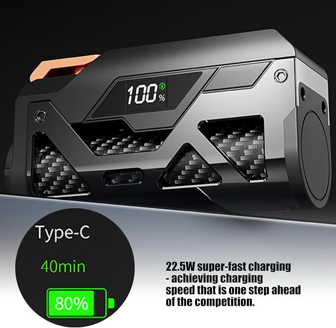 Lightweight Mobile Powerbank Case Shell Compatible for 21700 Battery Box Featuring Type C Fast Charging Port Battery Power Institution Shell