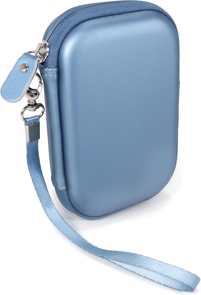 CaseSack Case for Anker Portable Charger 10,000mAh, Zolo Power Bank 20,000mAh, Organizer for Anker Portable Charger/Fast Charge Battery Pack (Blue)