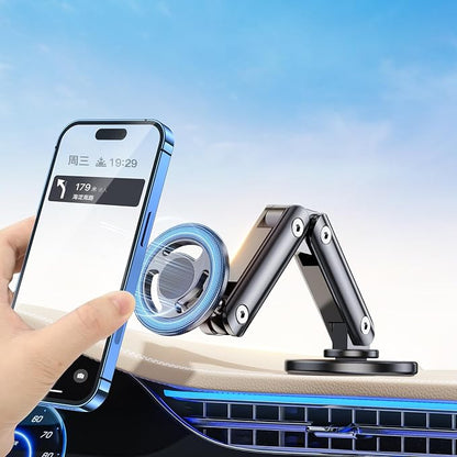 Ultra-Strong Suction Cup Phone Mount for Car - Anti-Shock & Noiseless Dashboard & Windshield Holder, 360° Adjustable Hands-Free Mount for All Smartphone (6)