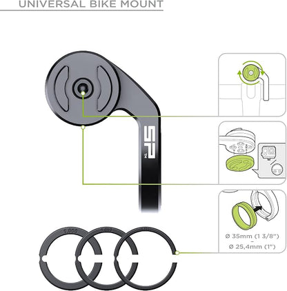 SP CONNECT Mountain Bike Bundle | SPC+ | Compatible with iPhone 17 | Mountain Bike Phone Holder | Bike Phone Mount | Bicycle Accessories and Bike Phone Holder | Cell Phone Holder