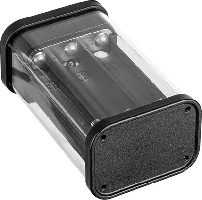 Transparent 18650 Battery Charger Case, Solderless Portable Charger Housing with Overload Protection, Detachable Design for Secure Device Charging