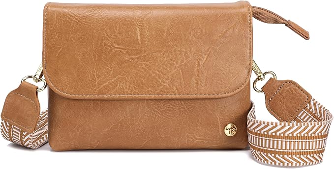 MINICAT RFID Blocking Small Crossbody Bags for Women Vegan Leather Mini Travel Purses Cell Phone Purse Cross Body Bag