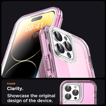 AICase for iPhone 14 Pro Case Clear 3 in 1 Heavy Duty Drop Protection Full Body Rugged Shockproof/Dust Proof 3-Layer Military Protective Tough Durable Cover for iPhone 14 Pro 6.1"_2