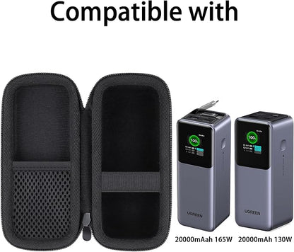 Hard Portable Travel Case Compatible with UGREEN Nexode Power Bank 20000mAh 130W/165W Portable Charger,Case Only