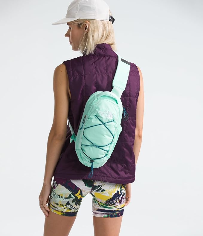 THE NORTH FACE Borealis SIing Bag | Crossbody Adjustable Strap, Water Repellent Finish, Multiple Compartments, Tablet Sleeve