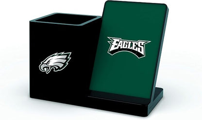 SOAR NFL Unisex Wireless Charging Stand and Desktop Organizer