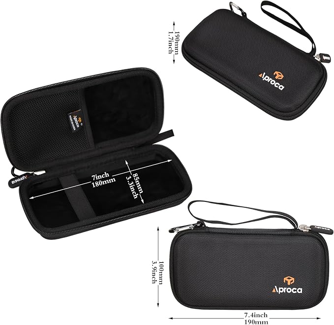 Aproca Power Bank Case Compatible with LOVELEDI 40000mAh / Anker 20,000mAh / Pxwaxpy 30,800mAh / RGVOTA 38800mAh / Ekrist 25800mAh / FOCHEW 30,800mAh Portable Charger (Case Only)