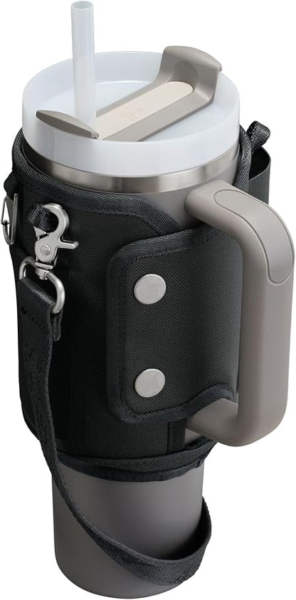 STANLEY All Day Quencher Carry All for 40 oz Tumbler with Handle | Crossbody Bag with Phone Holder Pocket, Card Sleeve & Detachable Strap | Water Bottle Carrier Bag | BPA-Free |