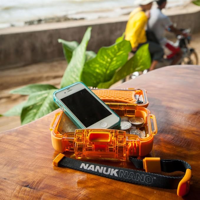 Nanuk 310-0001 Nano Series Waterproof Small Hard Case for Phones, Cameras and Electronics (Black)