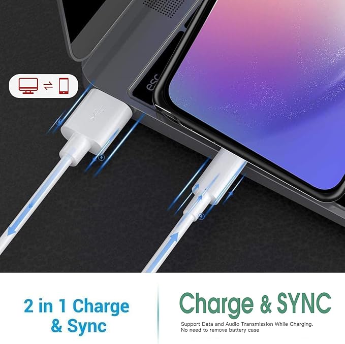 Battery Case for Galaxy A54, 12000mAh High Capacity Extended Portable Protective Charging Cover, Compatible with Galaxy A54 5G, Wireless Charging, Black