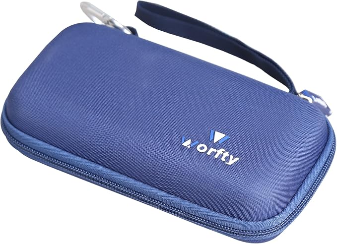 Case for VEGER All in One 10000mAh (V1115)/ citicr 12000mAh 20000mAh (AC-02D)/ OHOVIV 50000mAh (N10) Portable Charger Power Bank - Hard Travel Carrying Storage Bag (Blue)