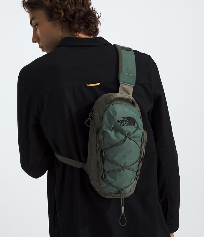 THE NORTH FACE Borealis SIing Bag | Crossbody Adjustable Strap, Water Repellent Finish, Multiple Compartments, Tablet Sleeve