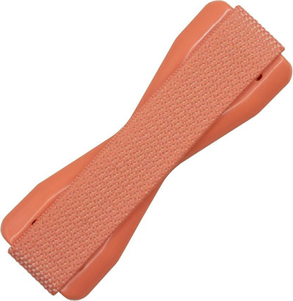 LOVEHANDLE Universal Phone Grip for Smartphones & Mini Tablets - Phone Holder for Hand - Wireless Charging Compatible - Made in The USA - Solid Coral