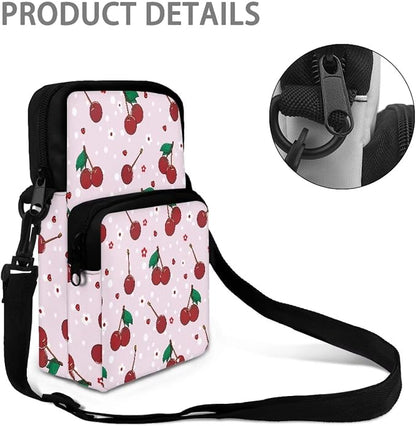 Men's Crossbody Bag, Small Cell Phone Wallet, Women's Shoulder Handbag, Travel Gym Bag