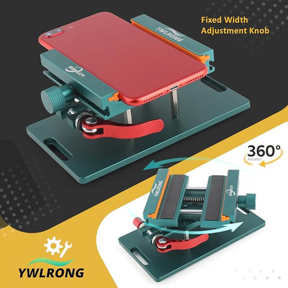 Phone Back Cover Glass Demolition Clamp for iPhone 11 11 Pro 11 Pro Max Back Rear Camera Glass Frame Demolition Clamp for iPhone 12 12 Pro Back Housing Cover Removal Holder Tool for iPhone 13